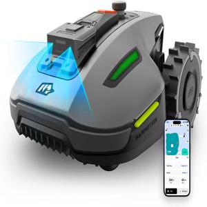 최신 모델 YUKA 미니 700H 로봇 잔디 깍는 기계, 수용력 0.17에이커, 최대 0.27에이커, Ultrasense AI Vision+ RTK 포지셔닝