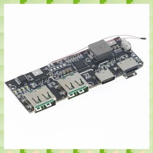 2025 QC4.0 QC3.0 LED 듀얼 USB 5V 4.5A 22.5W 마이크로/타입C USB 모바일 보조배터리 18650 충전 모듈 온도 보호,QC4.