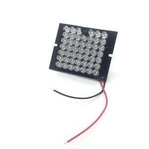 새로운 보이지 않는 조명기 940NM 적외선 60도 48 LED IR 조명 PCB CCTV 보안 940nm IR 카메라 DC12V