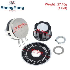 TZT WTH118 DIY 키트 부품 2W 1A 전위차계 1K 2.2K 4.7K 10K 22K 47K 100K 470K 1M