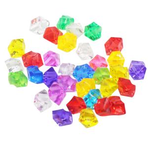 100PCS 14*11mm 아크릴 전당포 불규칙한 돌 체스 맨 게임 조각 게임 액세서리에 대 한 22 색상
