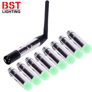 DMX512 Dfi LED 컨트롤러 디스코 DJ 파티 바 무대 파 이동 헤드 빔 레이저 조명에 대 한 2.4G 무선 송신기 수신기