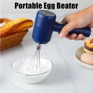 휴대용 블렌더 믹서 주방 도구 우유 Frother 계란 비터 케이크 베이킹 반죽 믹서 핸드 믹서 전기 푸드 프로세서 세트