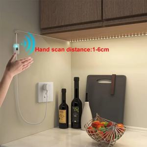 LED 스트립 라이트 핸드 스위프 웨이빙 센서, DC 5V USB 2835 백라이트, LED TV 주방 캐비닛 아래 램프, LED 라이트 스트립 다이오드 조명