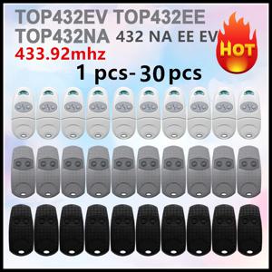 TOP432EE TOP432EV TOP432NA TOP 432EE 432EV 432NA 차고 문 원격 제어 433.92MHz 고정 코드 전기 게이트 제어 오프너