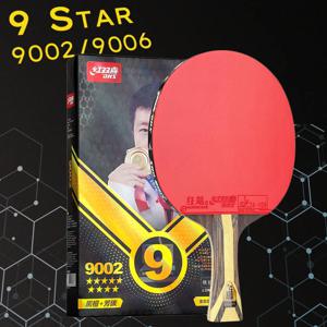 DHS 9 스타 탁구 라켓 전문 5 우드 2 ALC 허리케인 끈적 고무가있는 공격적인 탁구 라켓