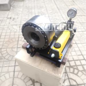 2.2kw 유압 호스 압착 기계 10-31mm 전기 수축 기계 고압 오일 파이프 유압 호스 크림 퍼 2025 NEW
