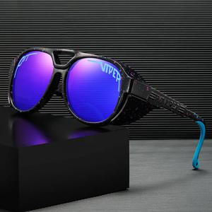 Steampunk Pit Viper 사이클링 선글라스 성인 UV400 남성 여성 디자이너 스팀 펑크 안경 빈티지 선글라스 레트로 고글