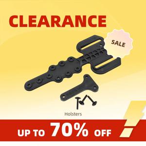 Clearance_Hunting Gun 홀스터 액세서리 레그 드롭 어댑터 Glock 17 19 M9 1911 USP 용 조정 가능한 전술 벨트 홀스터 어댑터
