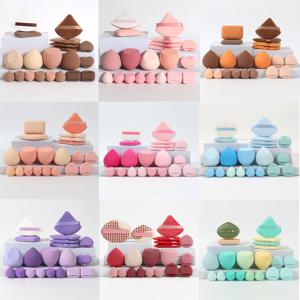 페이스 크림 및 파우더 컨실러 파우더 메이크업 기계에 적합한 20 Pcs 핑크 메이크업 스펀지 및 메이크업 퍼프 세트