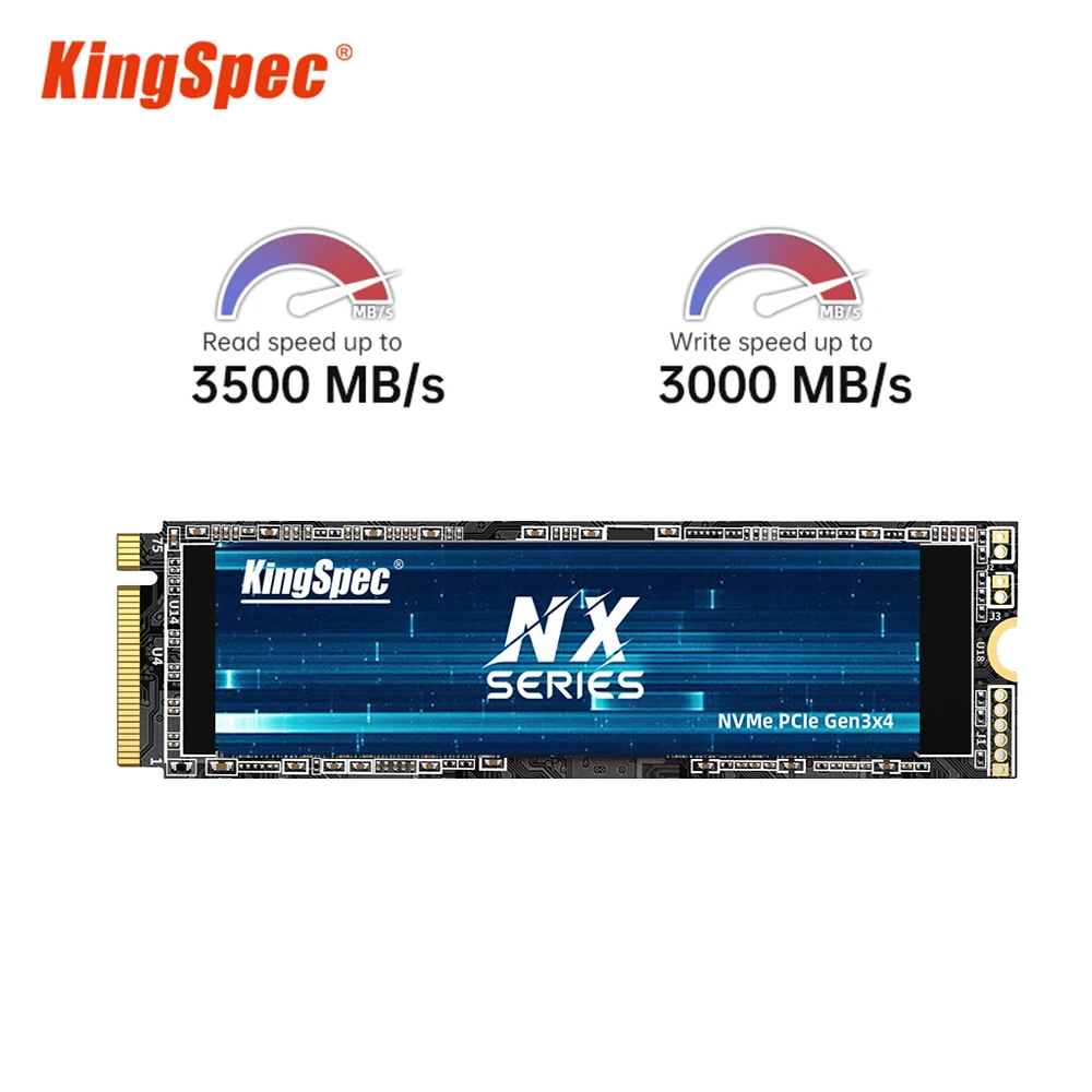 KingSpec 노트북 데스크탑용 내부 솔리드 스테이트 드라이브, M2 SSD NVMe, 256GB, 512GB, 1TB, 128GB, M.2 NMVe 2280, PCIe 3.0 하드 디스크