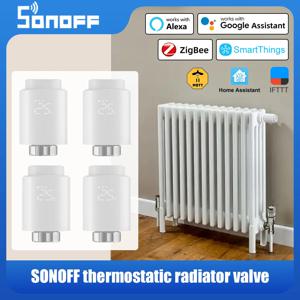 SONOFF TRV Zigbee 온도 조절 라디에이터 밸브, TRVZB 스마트 온도 제어 TRV, 알렉사 구글 홈 어시스턴트 스마트싱스