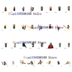 PG 블록 PG8027 PG8031 PG8036 PG8148 애니메이션 만화 영화 Lord Soldiers Knights Rings Uruk-hai 빌딩 블록 어린이 선물 용품