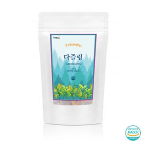 티샹떼 홍차 다즐링티 리필팩 130g 블랙티 잎차