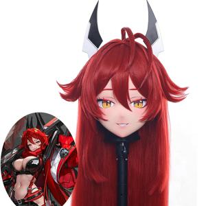 수제 사용자 정의 전체 머리띠 잠금 인형 만화 캐릭터 Kig Cosplay Kigurumi 마스크 수지 일본 애니메이션 Kigurumi 마스크