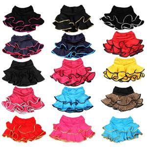 2025 New Girls 볼룸 발레 투투 스커트 핫 세일 Chacha Rumba 재즈 댄스 드레스 키즈 미니 소녀 라틴 댄스 스커트