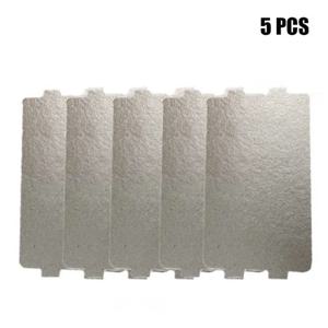 5Pcs 범용 전자 레인지 운모 플레이트 운모 시트 전자 레인지 토스터 헤어 드라이어 따뜻한 116x65mm