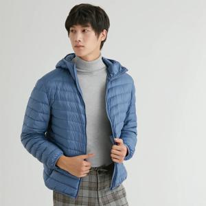남성용 초경량 90% 덕 다운 재킷, 후드 퍼퍼, 무중력 아웃웨어, 방풍 따뜻한 코트, 좋은 제조
