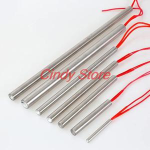 1PCS 금형 카트리지 히터 가열 요소 원통형 관형 12mm/16mm 튜브 AC220V 100W-1200W