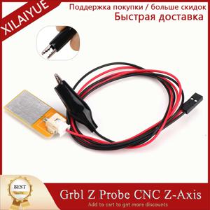 Grbl Mach3 CNC Z 축 라우터 밀 터치 플레이트 Mach3 공구 설정 프로브 밀링 도구 CNC DIY 조각 기계 용 2 핀.