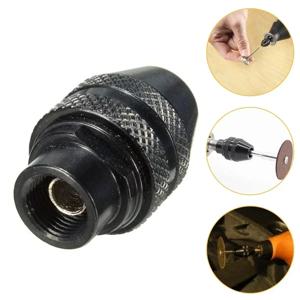 1pc 멀티 퀵 체인지 열쇠가없는 척 Dremel 4486 용 범용 척 교체 로타리 도구 드릴 액세서리 밀워키
