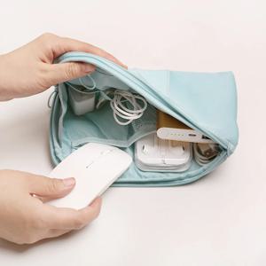 여행 액세서리 케이블 가방 휴대용 디지털 USB 전자 주최자 가제트 케이스 여행 핸드폰 충전 모바일 충전기 홀더