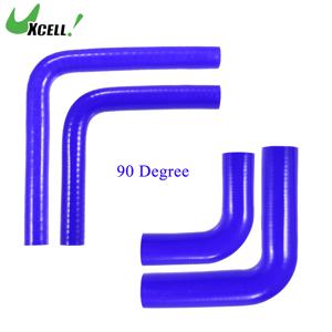 UXCELL 90도 9.5/11/13/16/19/22/25/28/32/35/40/45/48/54MM 엘보 실리콘 호스 커플러 인터쿨러 튜브 150*150MM 블루