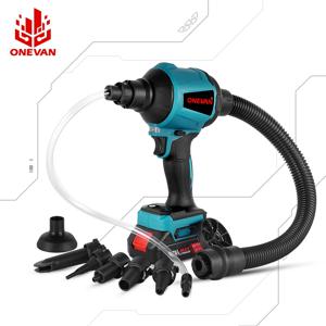 ONEVAN 1000W 40000RPM 무선 송풍기 공기 송풍기 무선 배터리 21V 18V 배터리 용 충전식 송풍기 먼지 송풍기