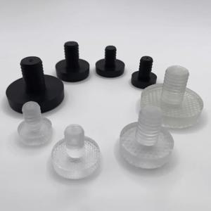 10 또는 5Pcs 유리 상단 테이블 가구 임베디드 범퍼 고무 그리퍼 가구 구멍 플러그 커버 푸시 인 풋 패드 바닥 보호대