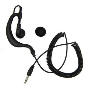 에어 튜브는 MP3 스마트폰용 이어폰 스테레오 유선 이어폰에 워키토키/양방향 라디오용 3.5mm 플러그가 있는 이어피스만 듣습니다.