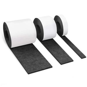 3 팩 2/5/10x100cm 펠트 보호 패드 펠트 자체 접착 발 패드 커버 충격 흡수 장치 음소거 매트 보호 소파 바닥 패드