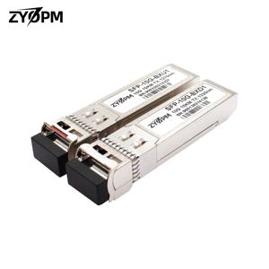 Cisco SFP-10G-BX20D-I/SFP-10G-BX20U-I, Ubiquiti, Mikrotik, D-Link 등을 위한 10G SFP+ BIDI 10-100Km, 트랜시버 1270nm/1330nm