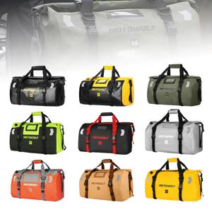 오토바이 방수 TailBag 여행 야외 건조 수하물 롤 팩 가방 20/66/100L 오토바이 수하물 배낭 오토바이 좌석 가방