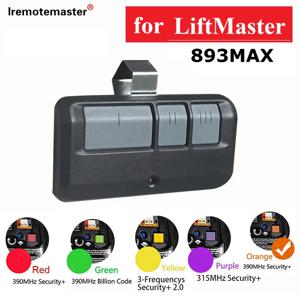 2025 Liftmaster 893MAX Sears Craftsman 890max 371LM 891LM 차고 문 오프너 원격 제어 최대 6 도어의 새 교체품