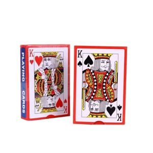 1-100pcs 방수 포커 세트 보드 게임 54 PVC 포커 국가 데크 포커 성인 Soha Bridge Entertainment