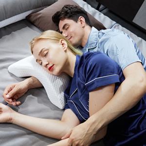 메모리 폼 여행 아치 모양의 U 베개, 수면 베개, 커플 베개, 팔 베개, 느린 리바운드 압력, 포옹 베개, 1 개