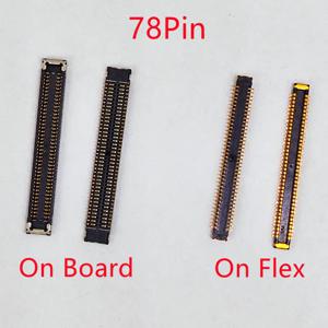 5-20Pcs LCD 디스플레이 화면 플렉스 FPC 커넥터 78Pin 삼성 갤럭시 A40 A50 A80 A31 A315F A41 A51 A515F A71 플러그 온 보드