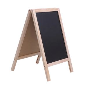 미니 칠판 조립 화이트 블랙 더블 사이즈, 웨딩 파티 라벨 장식에 적합, 나무 프레임
