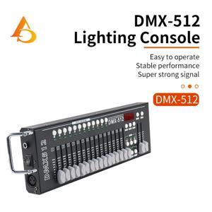 DMX 컨트롤러 디스코 DJ DMX 콘솔 무대 조명 컨트롤러, DMX 라이트 DJ 파티 라이트 빔 워시 조명용, 512 -16