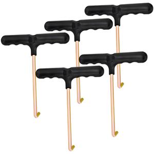 5Pcs 신발 끈 강화제 스케이트 용 T 자형 풀러 휴대용 레이스 도구 팀 스포츠 용품 신발 끈 풀러 신발 액세서리