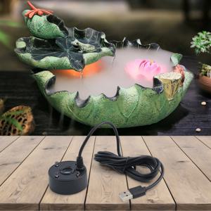 안개 제조기 물 순환 안개 제조기 47x47x25mm 작은 Rockery 물 분재 차 트레이 연못 물고기 탱크 꽃병 조경 스프레이