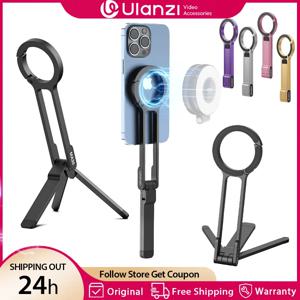 Ulanzi MA30 Magsafe 전화 삼각대 양면 자기 전화 홀더 아이폰 16 15 야외 여행 Vlog LiveStreaming에 대 한 전화 스탠드