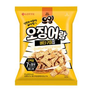 롯데 오잉 오징어랑 버터구이칩 55g