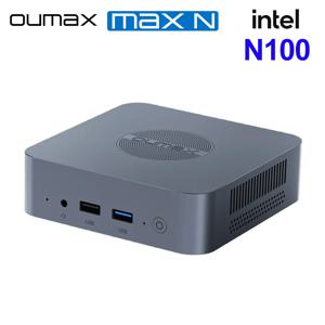 새로운 OUMAX 미니 PC Intel N100 16GB 500GB 조용한 듀얼 1000M LAN N95 8GB 256GB 데스크탑 컴퓨터 VS GMKtek G2 G3 Firebat T8 Pro