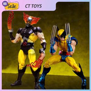 Ct Toys 울버린 액션 피규어 Deadpool Mafex 096 그림 138 Hellverine 만화 버전 입상 컬렉션 모델 장난감 어린이 선물