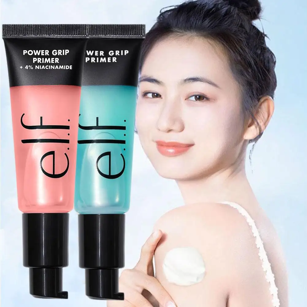 파워 그립 프라이머 젤 히알루론산 & 4% 나이아신아마이드 브라이트닝 애시드 하이드레이팅 오래 지속되는 모이스춰라이징 웨어 메이크업 화장품
