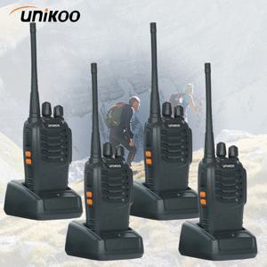 4 PCS UNIKOO UK226 장거리 통신 워키 토키 FRS 세트 양방향 햄 라디오 캠핑 용 UHF 워키 토키 트랜시버