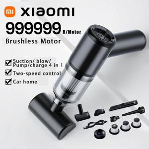 Xiaomi MIJIA 4 in1 차량용 진공 청소기 1995000 PA 가전제품 자동차 무선 휴대용 청소기 홈을 위한 강력한 청소 기계