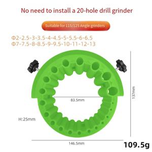 1-13mm 드릴 그라인더 비트 숫돌 다중 사양 드릴 비트 연삭 휴대용 드릴 전원 연마 도구 연삭 125