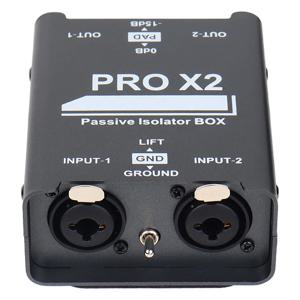 -새로운 새로운 양방향 오디오 아이솔레이터, 오디오 전류 제거기, XLR 6.5, 퍼멀로이 아이솔레이터, 믹서 라이브 방송
